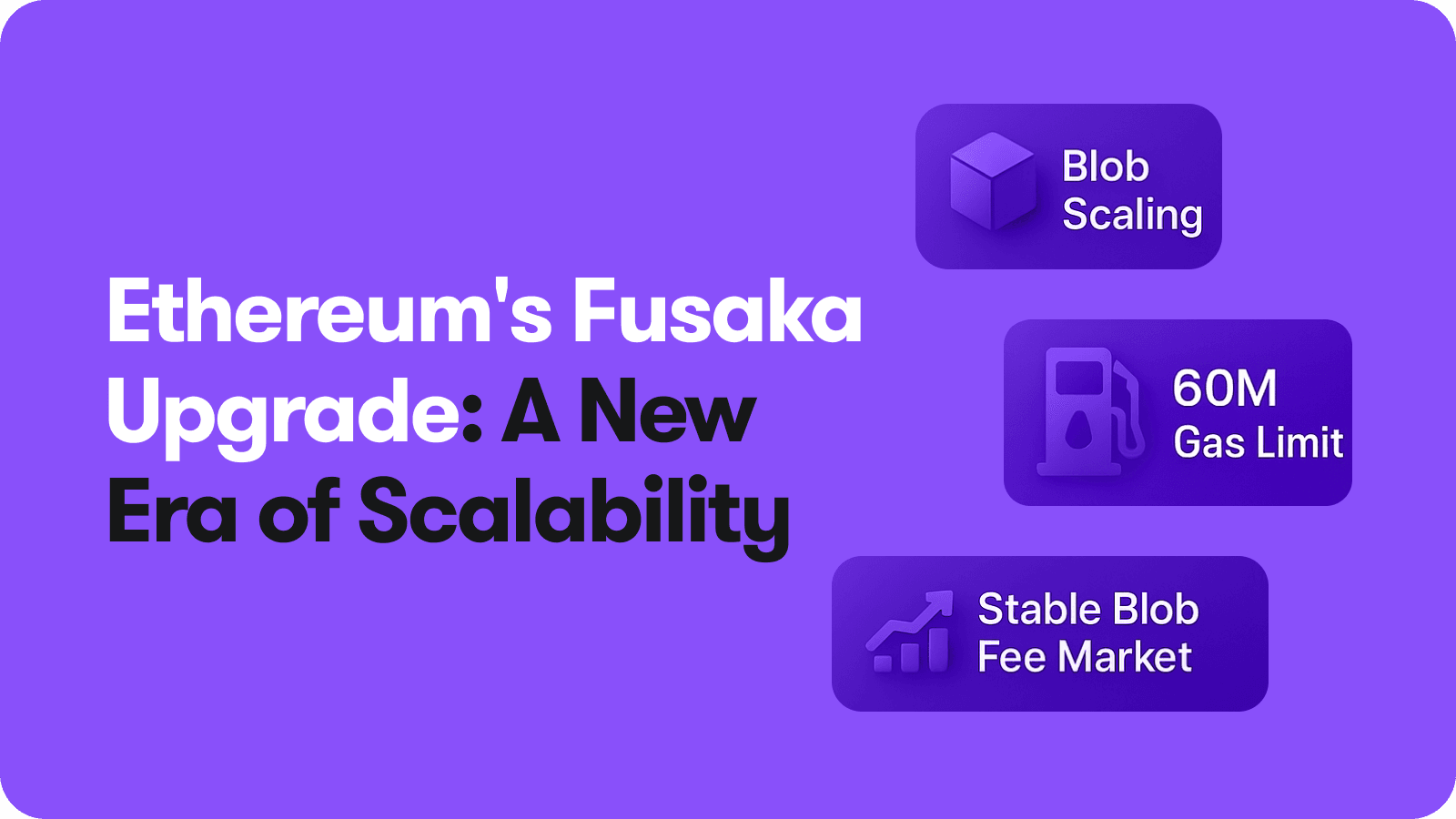 Ethereum's Fusaka Upgrade: A New Era of Scalability